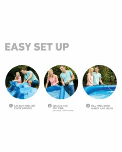 Easy Set® 15' X 42" Inflatable Pool W/ Filter Pump -INTEXCORP Shop 26167EH B04 set up Metal Frame 2000x2500 9ccac2e 87578.1687819818