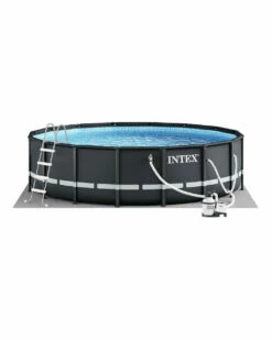 Ultra XTR® Frame Above Ground Pool W/ Sand Filter Pump - 16' X 48" -INTEXCORP Shop 26325EH A01b static 4000x5000 c9a23a7 56826.1687364103