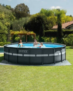 Ultra XTR® Frame Above Ground Pool W/ Sand Filter Pump - 18' X 52" 25 Ultra XTR® Frame Above Ground Pool W/ Sand Filter Pump - 18' X 52" -INTEXCORP Shop 26329EH A03 inuse lifestyle 66311.1687368489
