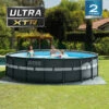 Ultra XTR® Frame Above Ground Pool W/ Sand Filter Pump - 18' X 52"