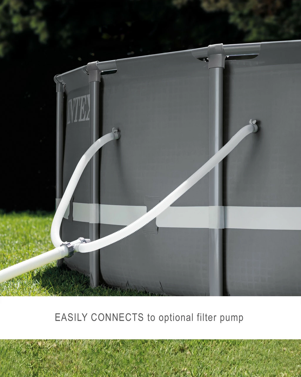 Ultra XTR® Frame Above Ground Pool W/ Sand Filter Pump - 24' X 52" 9 Ultra XTR® Frame Above Ground Pool W/ Sand Filter Pump - 24' X 52" - Image 9