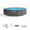 Greywood Prism Frame™ 15' X 48" Above Ground Pool Set