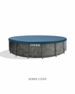 Greywood Prism Frame™ 15' X 48" Above Ground Pool Set -INTEXCORP Shop 26741EH E06 pool cover 2000x2500 9ccac2e 37879.1687553001