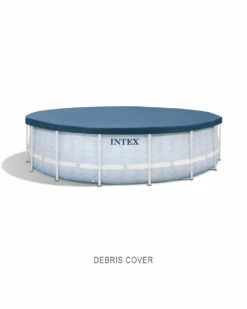 Chevron Prism Frame™ Above Ground Pool Set - 16' X 48" -INTEXCORP Shop 26745EH E06 pool cover 2000x2500 c9a23a7 13728.1686338520