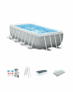 Front Page 33 Prism Frame⢠16' X 8' X 42" Rectangular Above Ground Pool Set