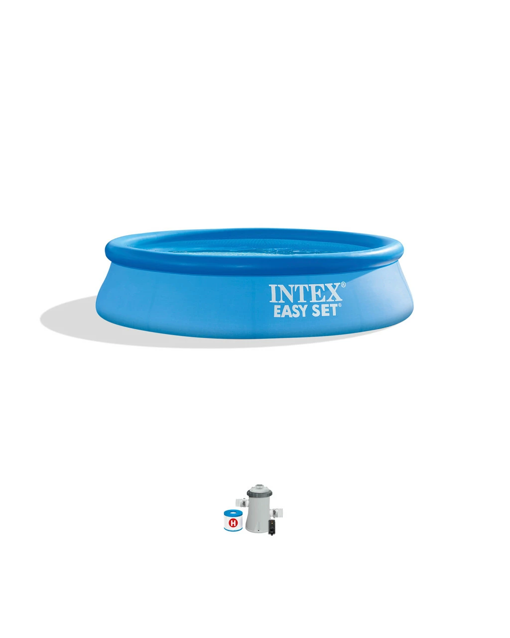 Easy Set® 8' X 24" Inflatable Pool W/ Filter Pump 1 Easy Set® 8' X 24" Inflatable Pool W/ Filter Pump