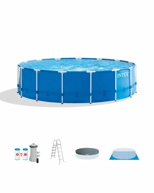 Metal Frame 15' X 48" Above Ground Pool W/ Filter Pump 7 Metal Frame 15' X 48" Above Ground Pool W/ Filter Pump -INTEXCORP Shop 28241EH A01 static 4000x5000 c9a23a7 73796.1687820583