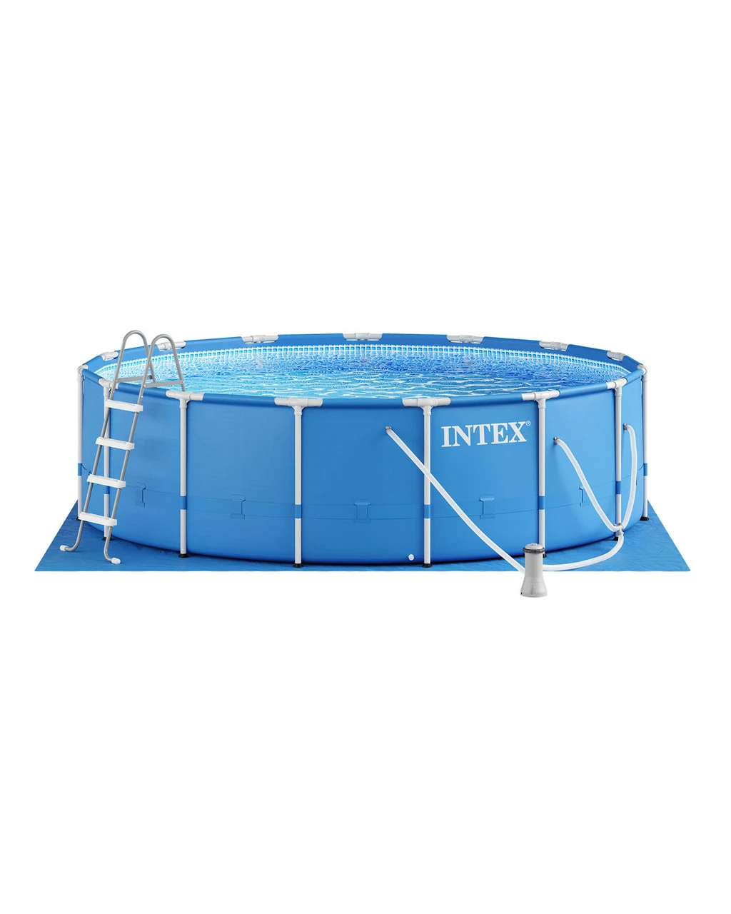 Metal Frame 15' X 48" Above Ground Pool W/ Filter Pump 2 Metal Frame 15' X 48" Above Ground Pool W/ Filter Pump - Image 2