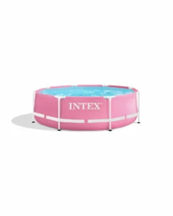 Pink Metal Frame Above Ground Pool - 8' X 30"