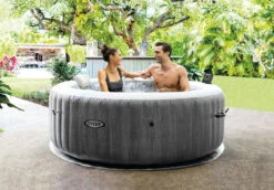 Front Page 11 PureSpa⢠Greywood Deluxe Inflatable Hot Tub Set - 4 Person