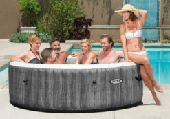 Front Page 22 PureSpa⢠Greywood Deluxe Inflatable Hot Tub Set - 6 Person