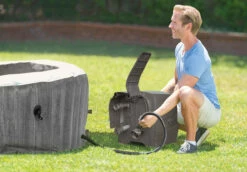 PureSpa™ Greywood Deluxe Inflatable Hot Tub Set - 6 Person -INTEXCORP Shop 28441E 18 06267.1582312167