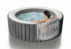 PureSpa™ Greywood Deluxe Inflatable Hot Tub Set - 6 Person -INTEXCORP Shop 28441E 19 49041.1582312152