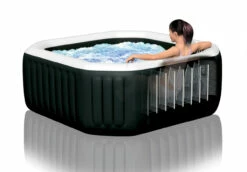 PureSpa™ Jet And Bubble Deluxe Inflatable Hot Tub Set - 4 Person -INTEXCORP Shop 28457E 2 20964.1617928208