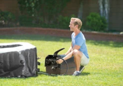 PureSpa™ Jet And Bubble Deluxe Inflatable Hot Tub Set - 4 Person -INTEXCORP Shop 28457E 3 83298.1617928231