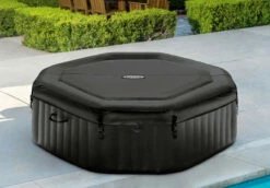PureSpa™ Jet And Bubble Deluxe Inflatable Hot Tub Set - 4 Person -INTEXCORP Shop 28457E 7 67923.1659977140