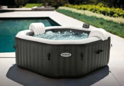 Front Page 20 PureSpa⢠Jet And Bubble Deluxe Inflatable Hot Tub Set - 4 Person