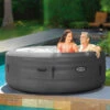 SimpleSpa Bubble Massage Inflatable Hot Tub - 4 Person
