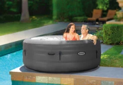 Front Page 18 SimpleSpa Bubble Massage Inflatable Hot Tub - 4 Person