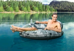River Run™ 1 Inflatable Floating Lake Tube - Camo