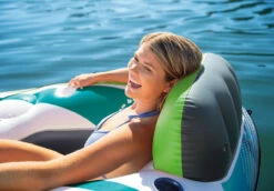 Mega River Run™ Inflatable Floating Lake Tube - Green -INTEXCORP Shop 56848QA 5 78575.1596492157