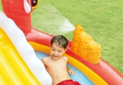 Happy Dino Inflatable Play Center W/ Slide -INTEXCORP Shop 57163EP 2 14058.1579560420