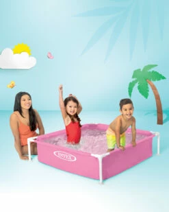 Pink Mini Frame™ Above Ground Pool - 48" X 48" X 12"