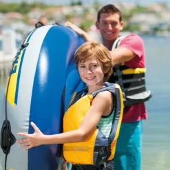 Gray Explorer™ Pro 200 Inflatable Boat Set - 2 Person -INTEXCORP Shop 58357W 3 84465.1670879115