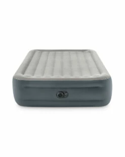 Dura-Beam® Plus Essential Rest Air Mattress 18" Queen W/ Built-In Electric Pump -INTEXCORP Shop 64125ED A03 front 2000x2500 9ccac2e 17282.1688082824