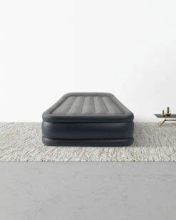 Dura-Beam® Plus Deluxe Pillow Rest Air Mattress 16.5" Twin W/ Built-In Electric Pump