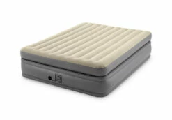 Dura-Beam® Plus Prime Comfort Air Mattress - 20" Queen W/ Built-In Electric Pump -INTEXCORP Shop 64163EP 2 38902.1576864253