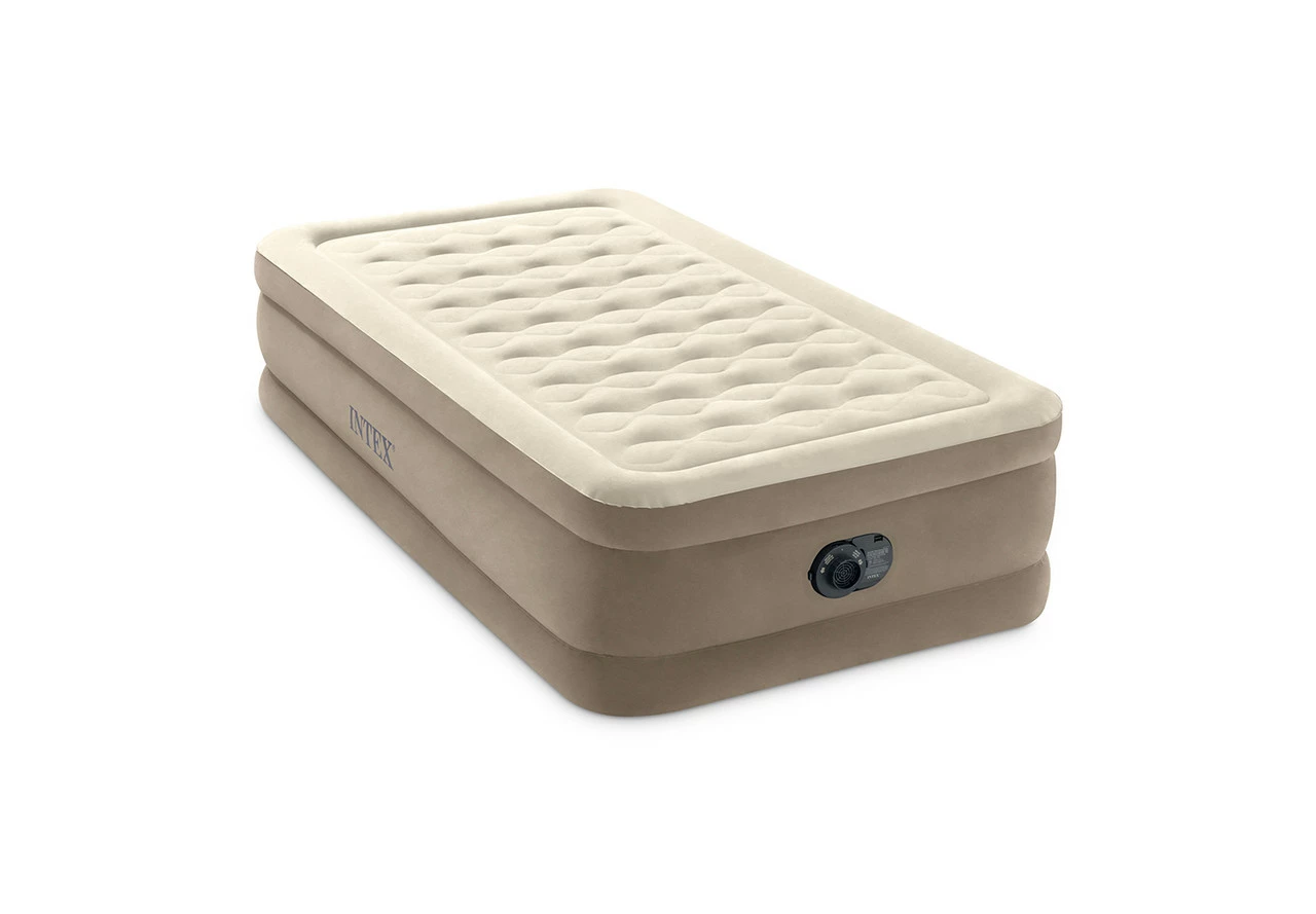 Dura-Beam® Deluxe Ultra Plush Air Mattress 18" Twin W/ Built-In Electric Pump 1 Dura-Beam® Deluxe Ultra Plush Air Mattress 18" Twin W/ Built-In Electric Pump