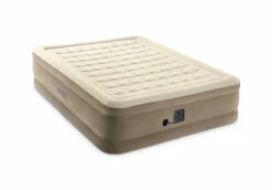 Dura-Beam® Deluxe Ultra Plush Air Mattress - 18" Queen W/ Built-In Electric Pump