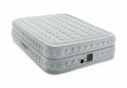 Dura-Beam® Deluxe Supreme Air-Flow Air Mattress 20" Queen W/ Built-In Electric Pump - Gray -INTEXCORP Shop 64463W 3 10497.1650575907