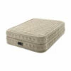 Dura-Beam® Deluxe Supreme Air-Flow Air Mattress 20" Queen W/ Built-In Electric Pump - Tan