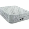 Dura-Beam® Deluxe Supreme Air-Flow Mattress 20" Queen W/ Built-In Electric Pump - Gray