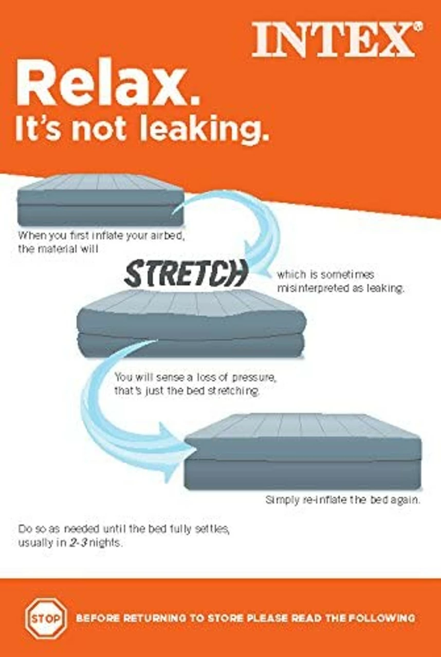 Dura-Beam® Plus Elevated Comfort Air Mattress 16" Queen W/ Built-In Electric Pump 4 Dura-Beam® Plus Elevated Comfort Air Mattress 16" Queen W/ Built-In Electric Pump - Image 4