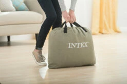 Dura-Beam® Plus Dream Lux Pillowtop Air Mattress - 15" Twin W/ Built-In Electric Pump -INTEXCORP Shop 64745WA 4 77722.1552581111