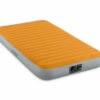 Super-Tough Air Mattress 8" Twin W/ Built-In Battery Pump
