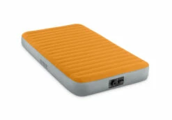 Super-Tough Air Mattress 8" Twin W/ Built-In Battery Pump