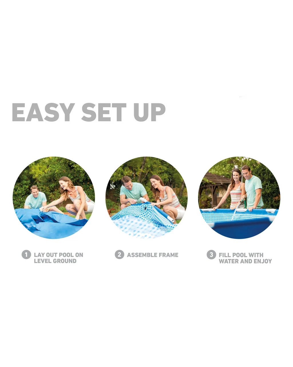 Metal Frame 15' X 48" Above Ground Pool W/ Filter Pump 8 Metal Frame 15' X 48" Above Ground Pool W/ Filter Pump - Image 8