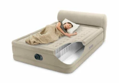 Dura-Beam® Headboard Air Mattress 18" Queen W/ Built-In Electric Pump -INTEXCORP Shop ORDServlet 7 73286.1668793964